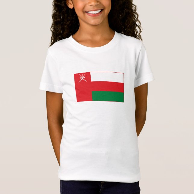 Camiseta Bandera de Omán (Anverso)