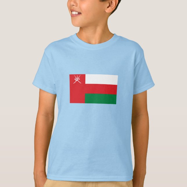 Camiseta Bandera de Omán (Anverso)