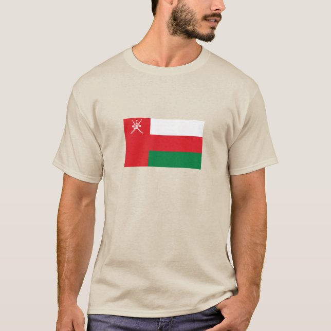 Camiseta Bandera de Omán (Anverso)