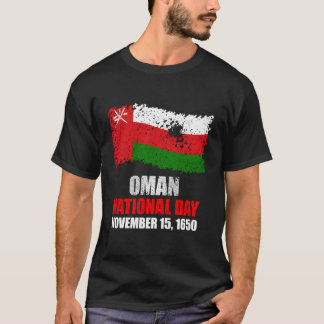 Camiseta Bandera de Omán Día Nacional de Omán