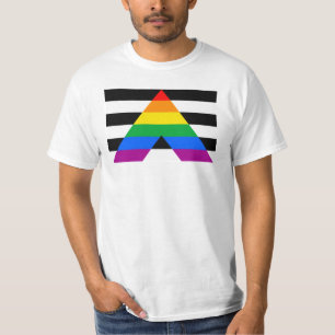 Camiseta Bandera de Orgullo Aliado