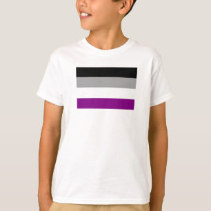 Camiseta Bandera de Orgullo Asexual