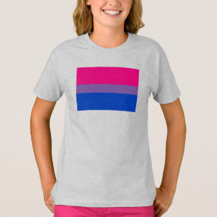 Camiseta Bandera de orgullo bisexual