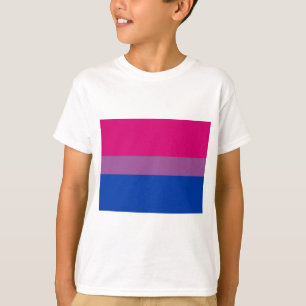 Camiseta Bandera de orgullo bisexual