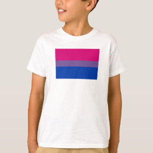 Camiseta Bandera de orgullo bisexual