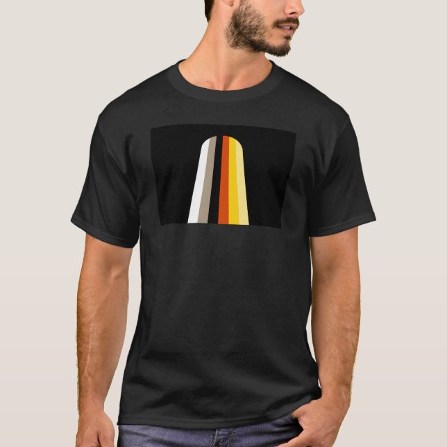 Camiseta Bandera de Orgullo de Cabello Largo (Anverso)