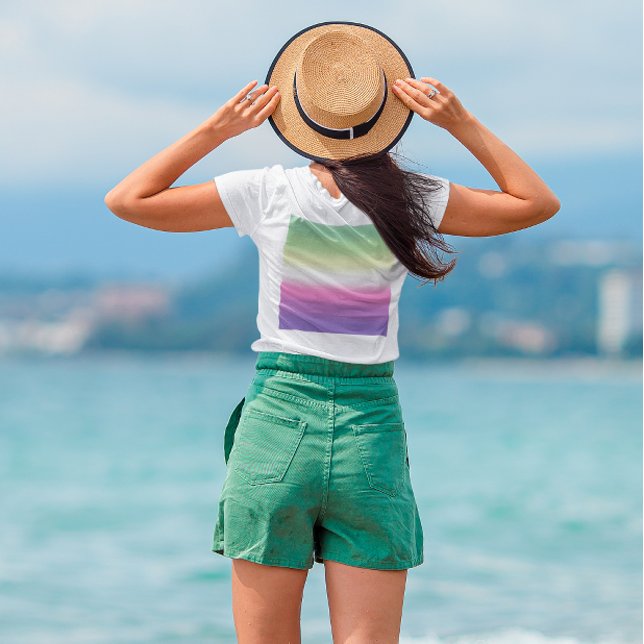 Camiseta Bandera de Orgullo de degradado de género de géner (Subido por el creador)