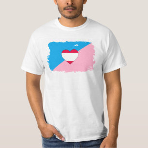 CAMISETA BANDERA DE ORGULLO DE JUEGO DE EDAD