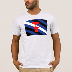 Camiseta Bandera de Orgullo de Máscara