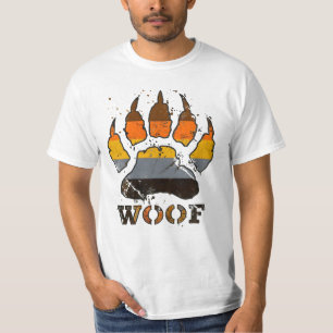 Camiseta Bandera de orgullo de oso gruñón angustiado