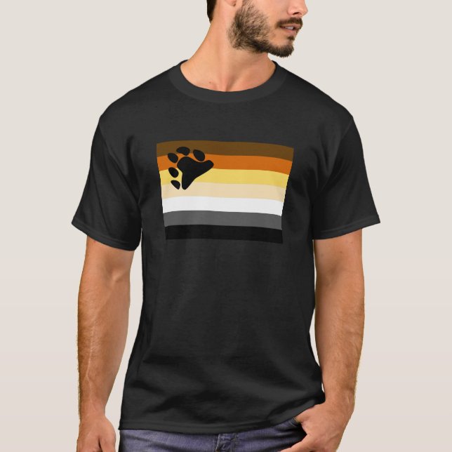 CAMISETA BANDERA DE ORGULLO DEL OSO OFICIAL (Anverso)