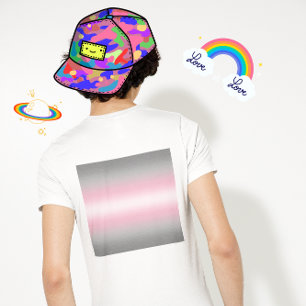 Camiseta Bandera de Orgullo Demichica Gradiente – Bandera D
