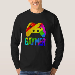 Camiseta Bandera de orgullo gay Gaymer Lgbt Orgullo Gaming 
