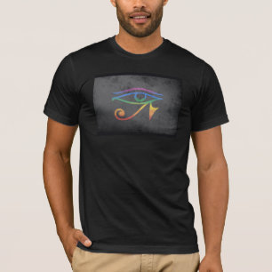 CAMISETA BANDERA DE ORGULLO GAY GÓTICO