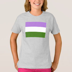 Camiseta Bandera de orgullo Genderqueer
