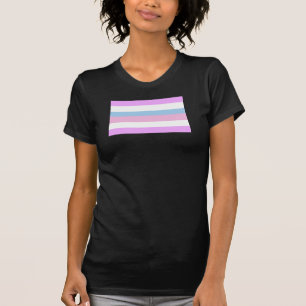 Camiseta Bandera de orgullo intersexual