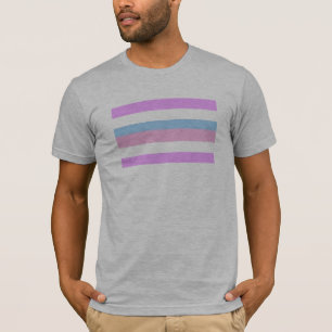 Camiseta Bandera de orgullo intersexual