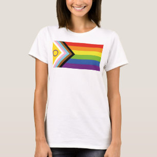Camiseta Bandera de orgullo intersexual de SlipperyJoe's fo
