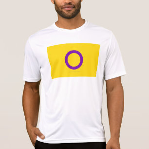 Camiseta Bandera de orgullo intersexual de SlipperyJoe's fo