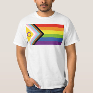 Camiseta Bandera de orgullo intersexual de SlipperyJoe's fo