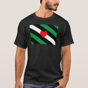 Camiseta Bandera de Orgullo Leather Boi