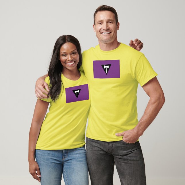 Camiseta Bandera de orgullo lésbico (Unisexo)