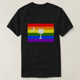 CAMISETA BANDERA DE ORGULLO LGBT DE CAROLINA DEL SUR
