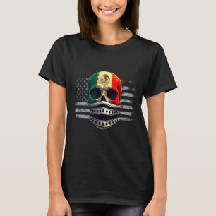 Camiseta Bandera de orgullo mexicano americano de América M