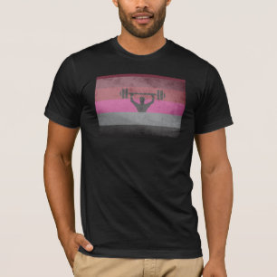 CAMISETA BANDERA DE ORGULLO MUSCULAR