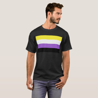 Camiseta Bandera de Orgullo no binaria