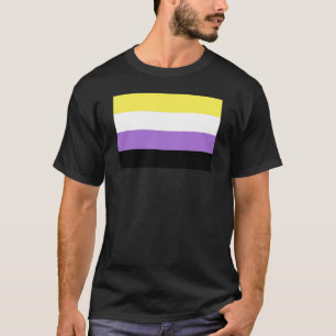 Camiseta Bandera de Orgullo no binaria