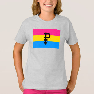 Camiseta Bandera de Orgullo Pansexual