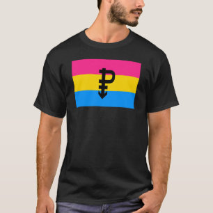 Camiseta Bandera de Orgullo Pansexual