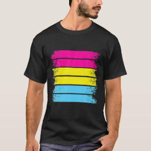 Camiseta BANDERA DE ORGULLO PANSEXUAL Mes del Orgullo LGBT 