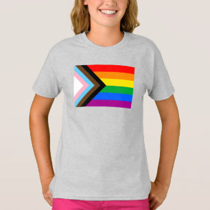 Camiseta Bandera de Orgullo Progresista LGBTQ+