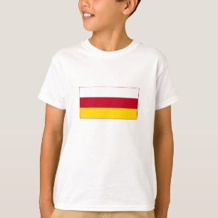 Camiseta Bandera de Osetia del Norte