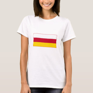 Camiseta Bandera de Osetia del Norte