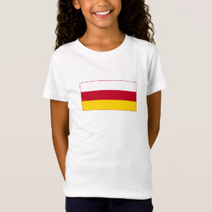 Camiseta Bandera de Osetia del Norte
