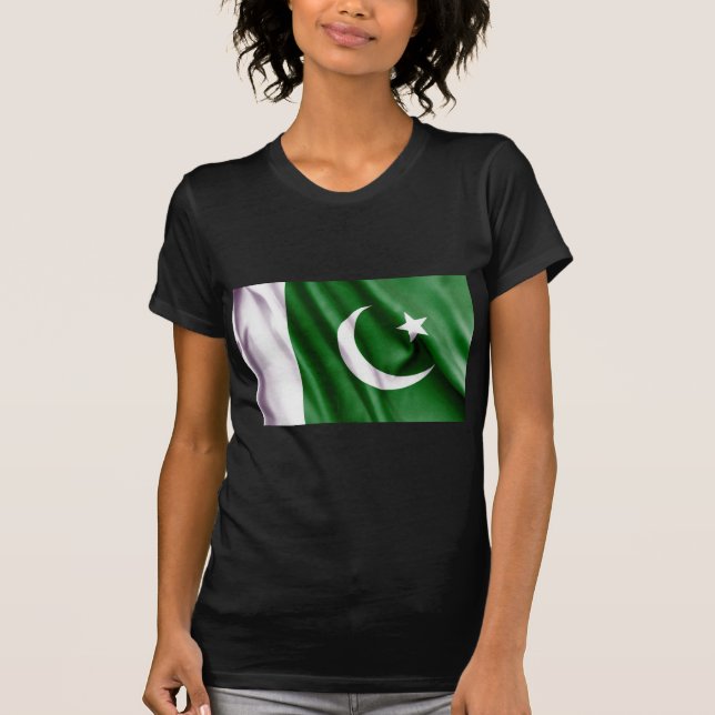 Camiseta Bandera de Pakistán (Anverso)