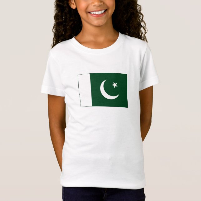 Camiseta Bandera de Pakistán (Anverso)