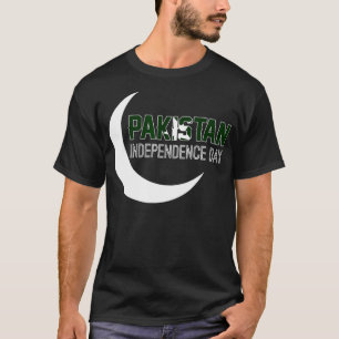 Camiseta Bandera de Pakistán 14 de agosto Ropa feliz indepe