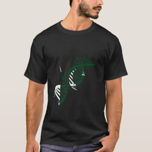 Camiseta Bandera de Pakistán Molécula de ADN Orgullo Pakist