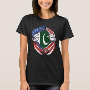 Camiseta Bandera de Pakistán Orgullosa de mi herejía pakist