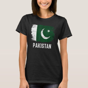 Camiseta Bandera de Pakistán vintage para PAKISTANI