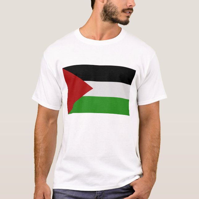 Camiseta Bandera de Palestina (Anverso)
