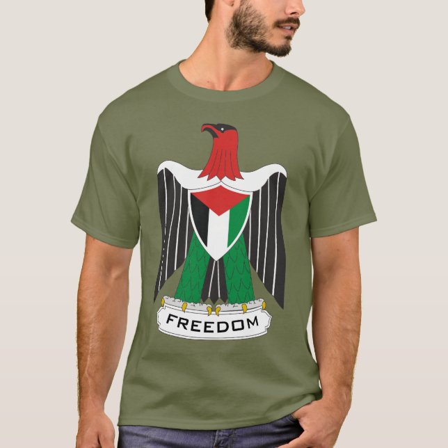Camiseta Bandera de Palestina (Anverso)
