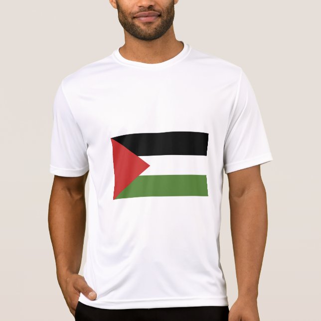 Camiseta Bandera de Palestina (Anverso)