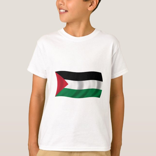 Camiseta Bandera de Palestina (Anverso)