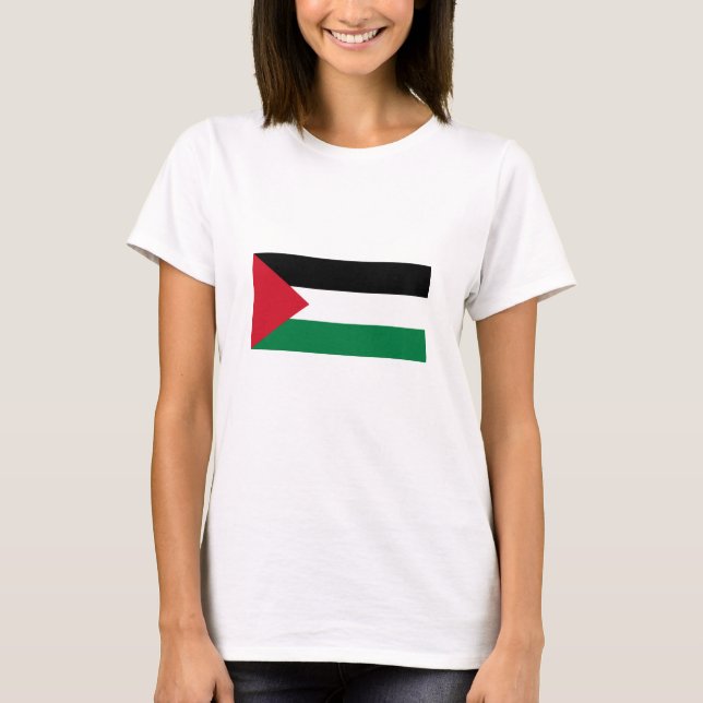 Camiseta Bandera de Palestina (Anverso)