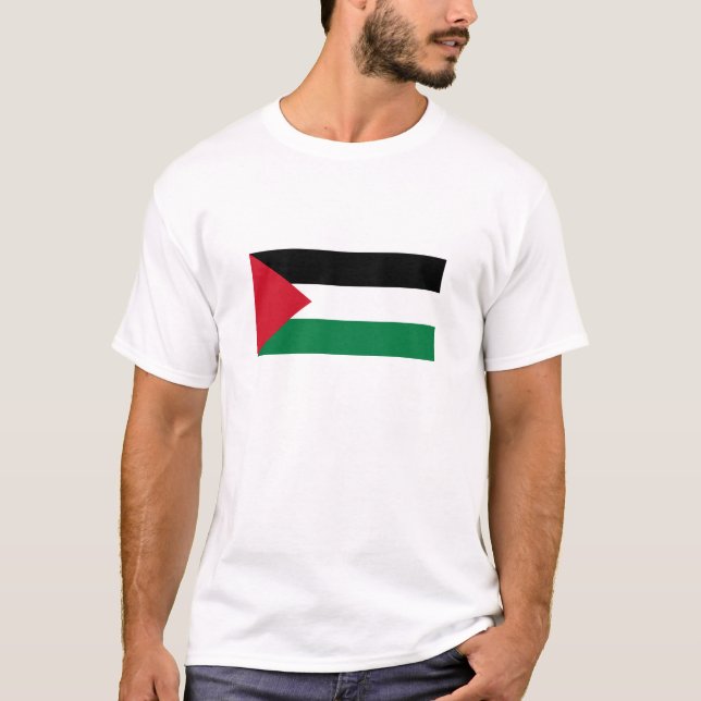 Camiseta Bandera de Palestina (Anverso)